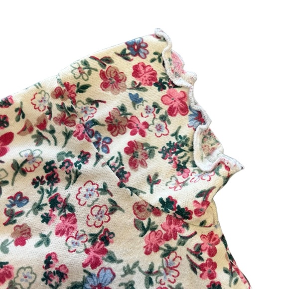 Vintage 90s kids toddler floral matching pant and tshirt set size 18 months - Picture 4 of 10